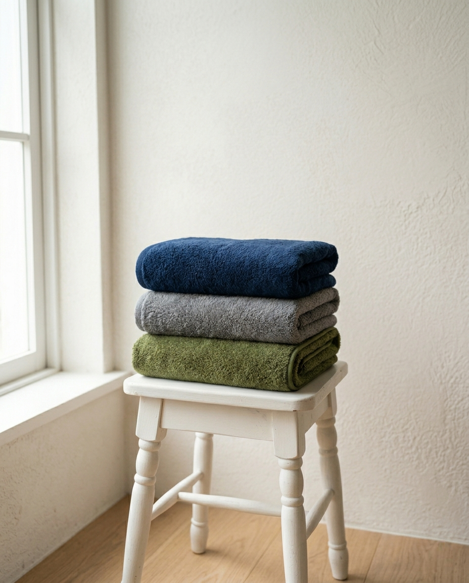 Imported Microfiber Coral Fleece Towel
